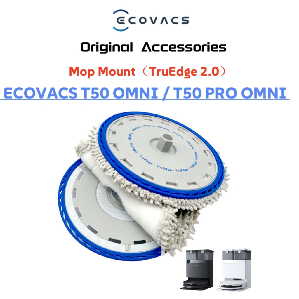 Original ECOVACS DEEBOT T50/T50 Pro Omni Mop Montagem TruEdge 2.0 Aspirador De Pó Placa Peças