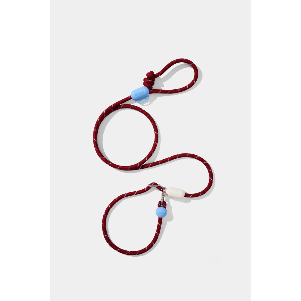 VETRESKA Connect Mist and Merlot Hands-Free Rope Leash for Pets