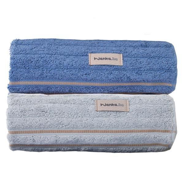 Kit/Jogo 2 Toalhas Banhão Premium 100% Algodão Fio Penteado Alta Absorção Turim Wanka.Be