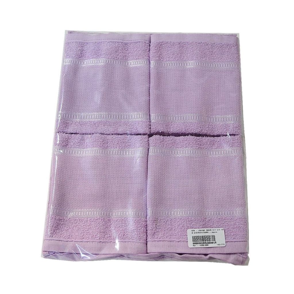 Toalha de Mãos Lavabo Kit C/10  Macia Elegante Sofisticada Lindas
