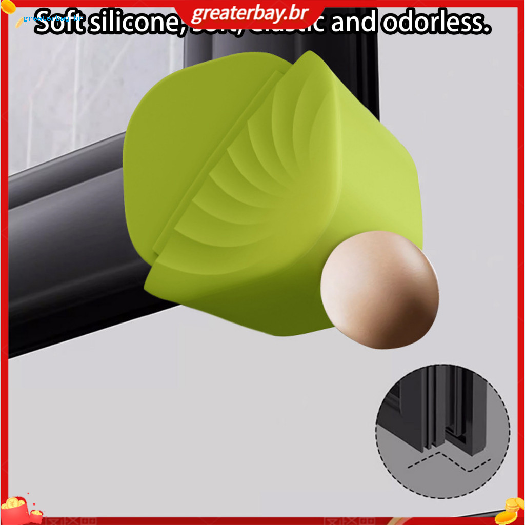 Silicone Window Corner Protector Baby Safety Guard Self-adhesive Anti-collision Bumper for Aluminum Windows Universal Th