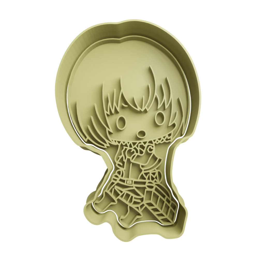 Cortador De Biscoito Armin Arlert Chibi - Attack on Titan / Shingeki No Kyojin