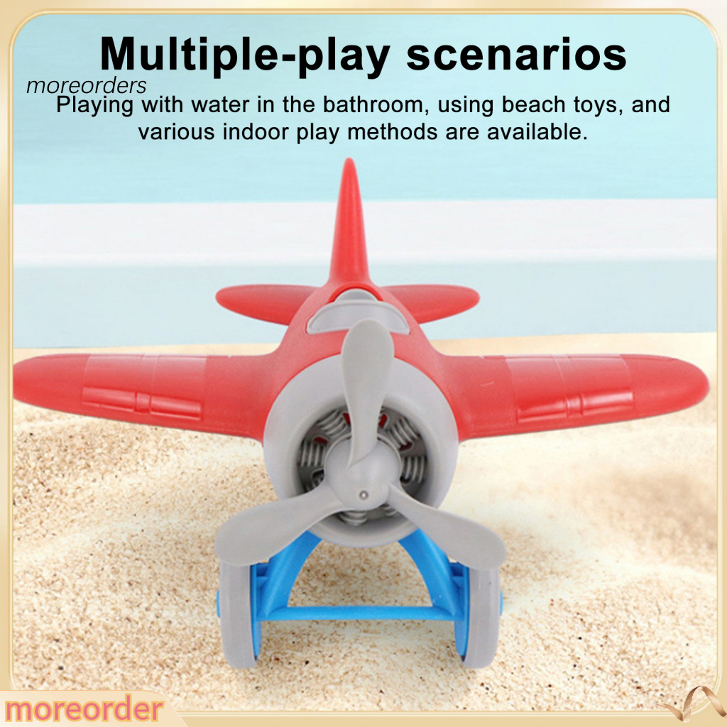 Propeller Airplane Model Toy for Kids – Educational Helicopter Glider Aircraft Water Plane Indoor Outdoor Beach for To