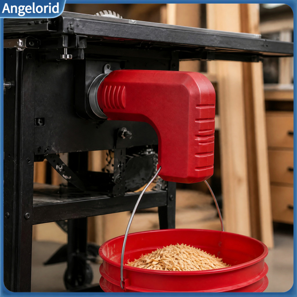 Dust Collection System Part Table Saw Adapter Collector – 3d Printed Port Connector for Efficient Sawdust for Cleaner