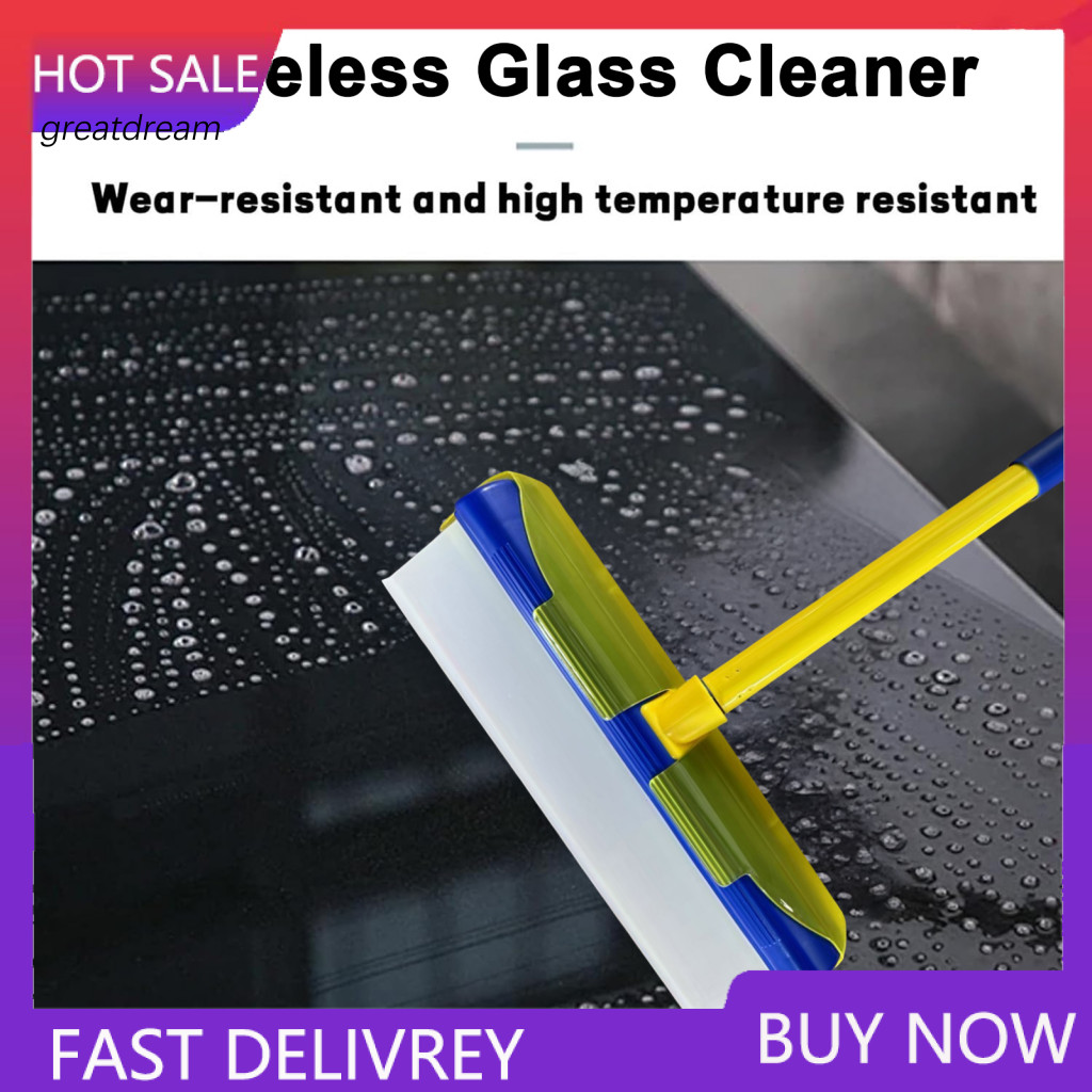 Wide Scraper for Car Cleaning Kit Silicone Window Squeegee – All-season Blade Cleaner for Efficient Auto Glass Windshi