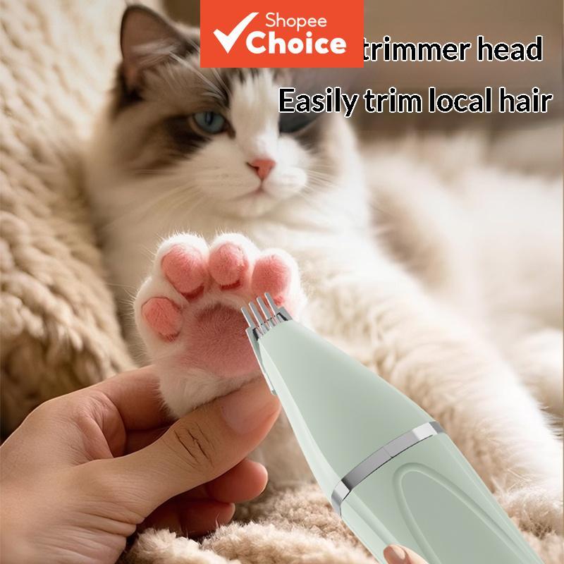 Pet Grooming Clippers Recarregável Display Lcd Lâmina Destacável Shampoo Para Cachorro Removedor De Pele De Animais De E