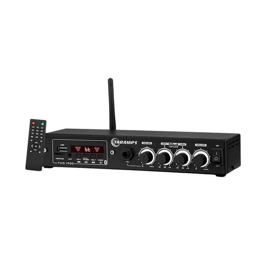 Kit Som Ambiente com 3 Pares de Arandelas Leson LS78-AR + Microfone AR100 + Receiver THS1900