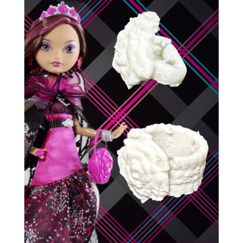 Kit Inspirado Briar Beauty Ever After High Pulseira Basic First Chapter + Anel Legacy  Acessórios para Boneca 3D