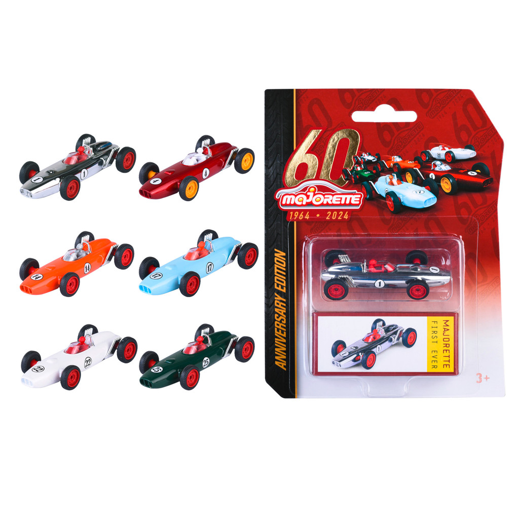 MAJORETTE - EDICAO DE ANIVERSARIO FIRST EVER - 1/64 -  FORMULA 1 F1
