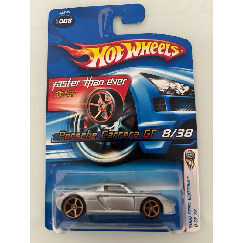 Hot Wheels Porsche Carrera GT Faster Than Ever 2006 First Editions 1/64