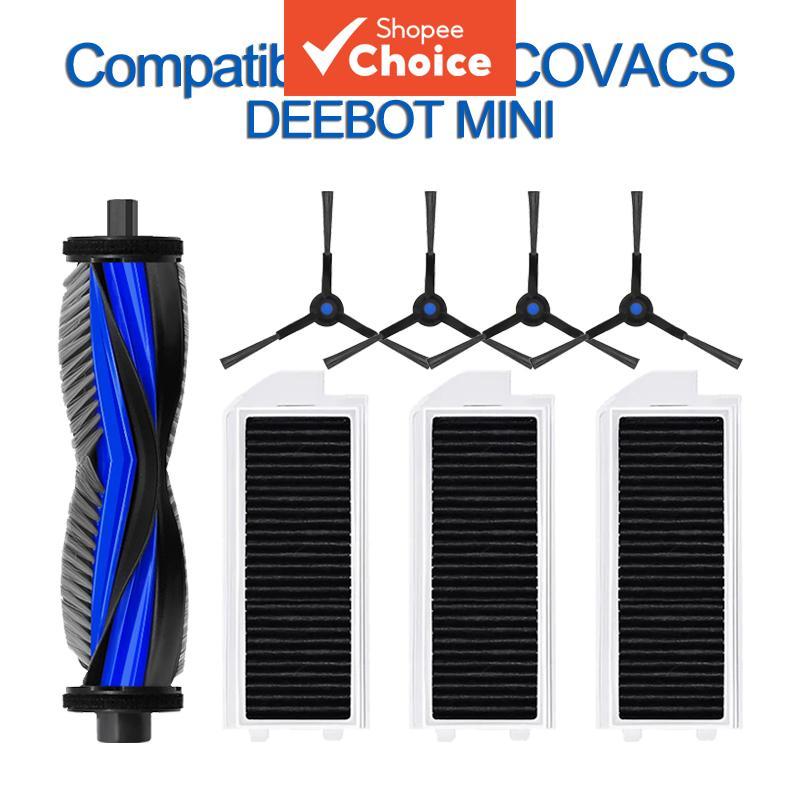 Kit de Acessórios de Substituição Compatível com Ecovacs Deebot Mini Aspirador de Pó Robô – Escova Principal, Escovas