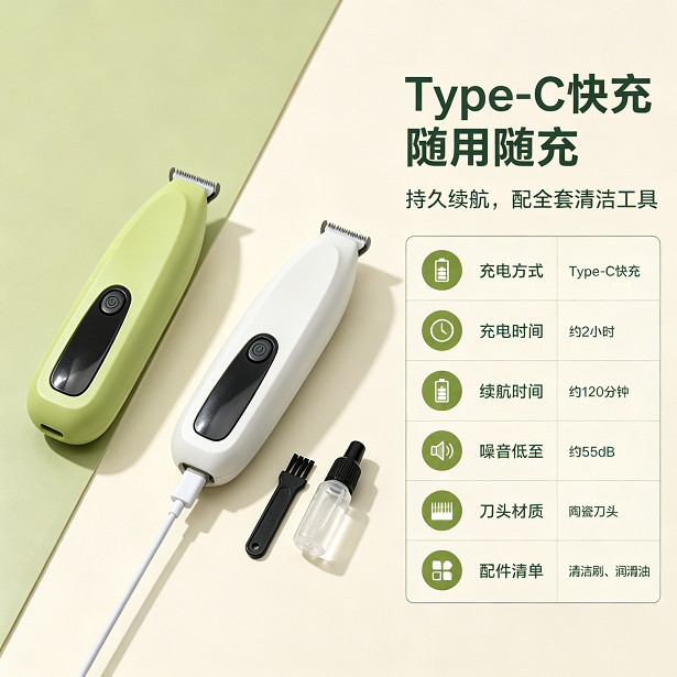 2026 Cat Parcial Shaver Cachorro Clipper Pé Cabelo Pet Foot Toe Shaver Electric Clipper Orelha Cabelo Trimmer