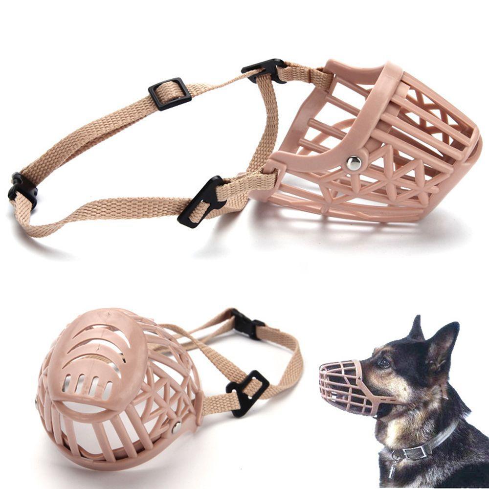 Máscara Para Cães Segurança Anti Stop Bite Bark Mesh-Mordida Suprimentos Animais De Estimação