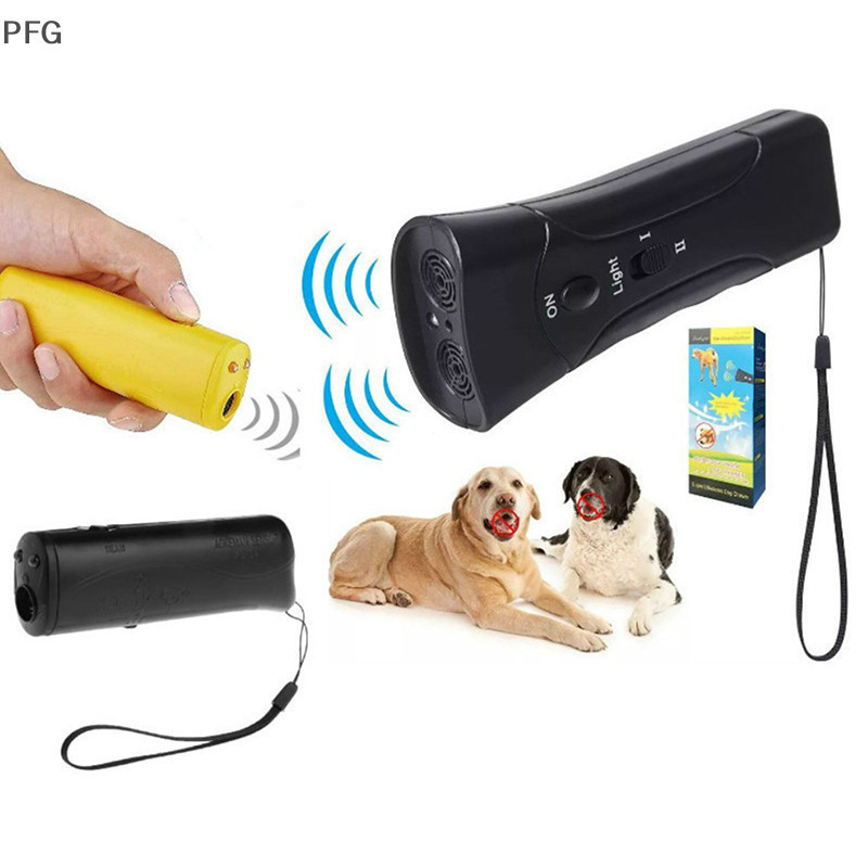 PFG LED Ultrasonic Bark Stopper, adequado para cães de estimação.
