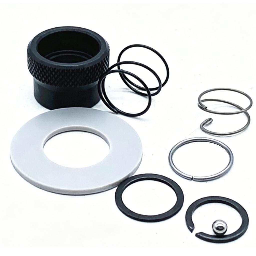 Kit de substituição de mola e esfera de aço Karlak para conjunto de reparo de driver de impacto com 8 peças robustas em