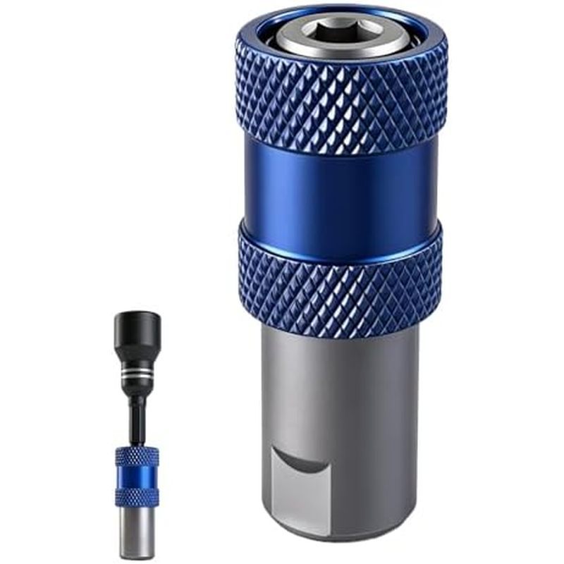 Adaptador De Broca-Acoplador De Haste Hexagonal , Interface De Aço De 1 Peça Para Drivers , Mandril De Liberação Rápida