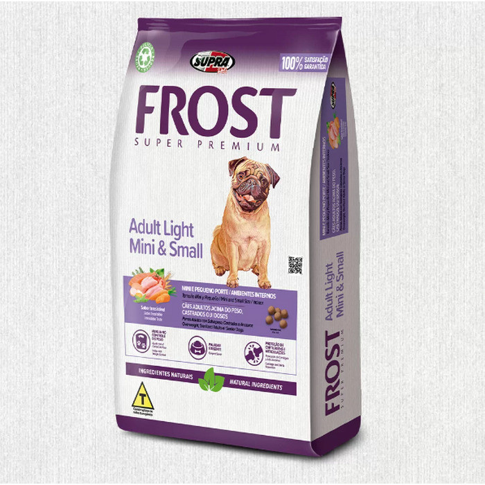 Raçao Frost Adulto Light Mini E Small 2,5KG