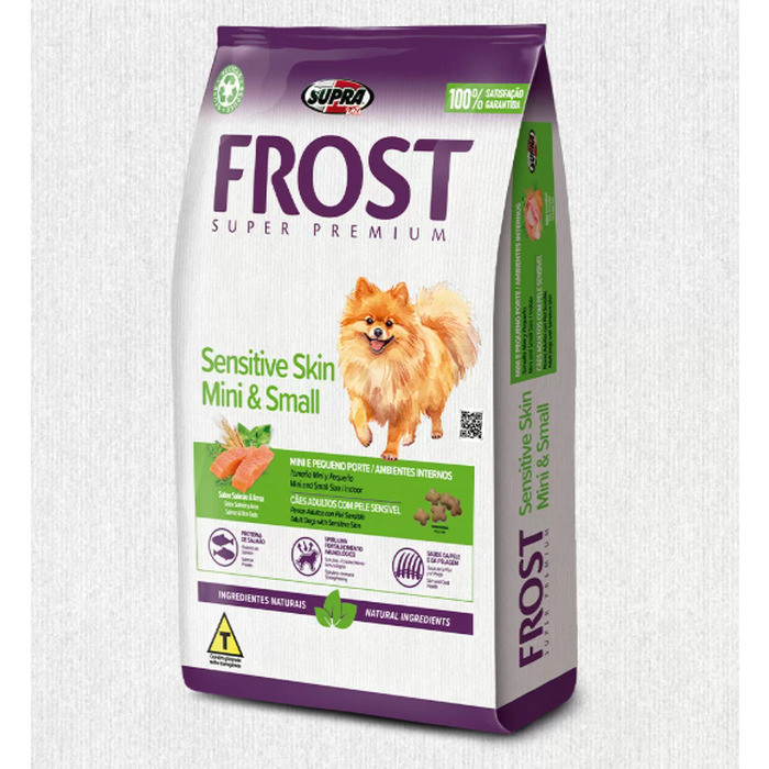 Raçao Frost Cães Mini e Pequenos Sensitive Skin Mini & Small 2,5 Kg