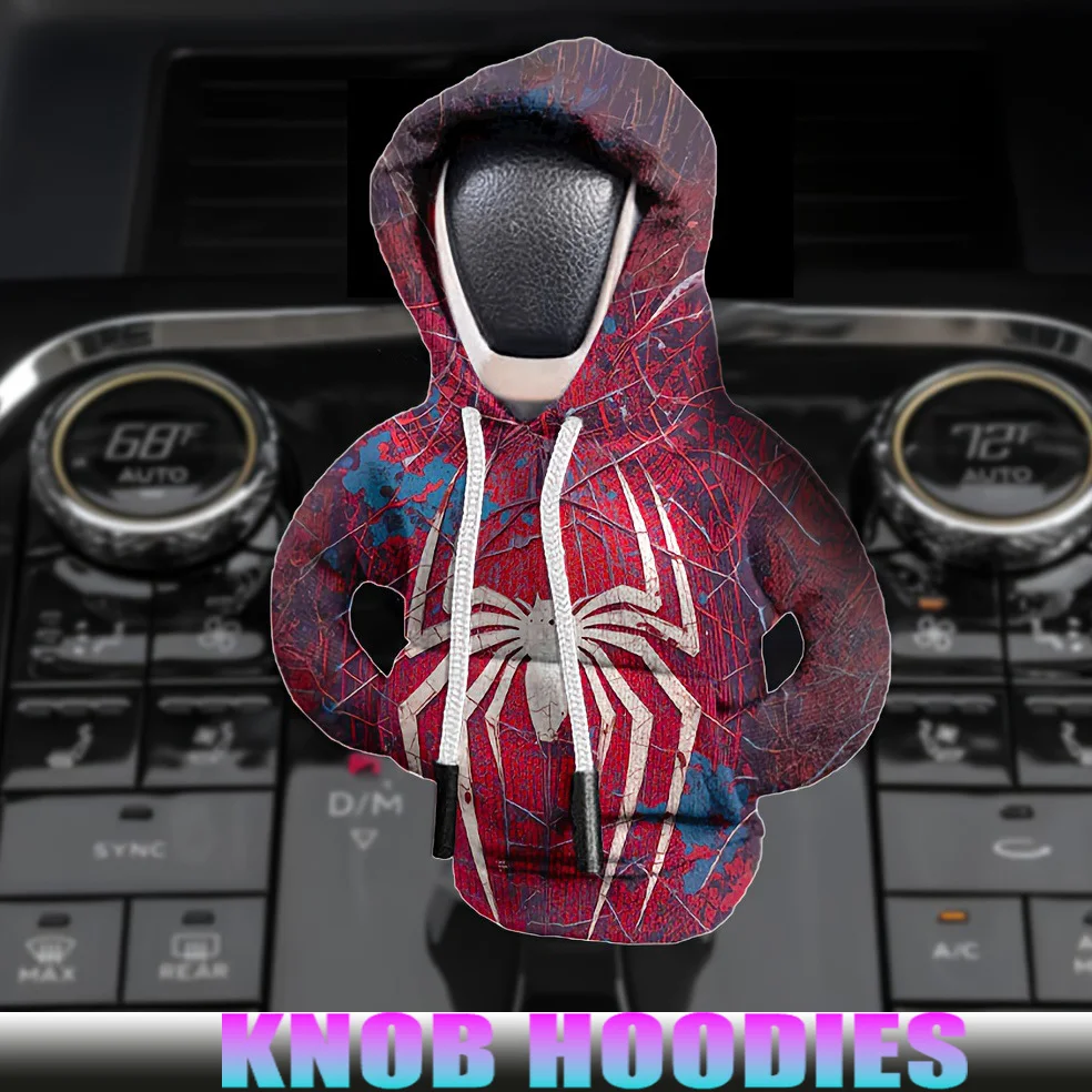 Gearbox Handle Hoodie Hot Night Sweatshirts Handbrake Cover Universal Car Gear Lever Knob Cover Gearshift Hoodie For Gearbox