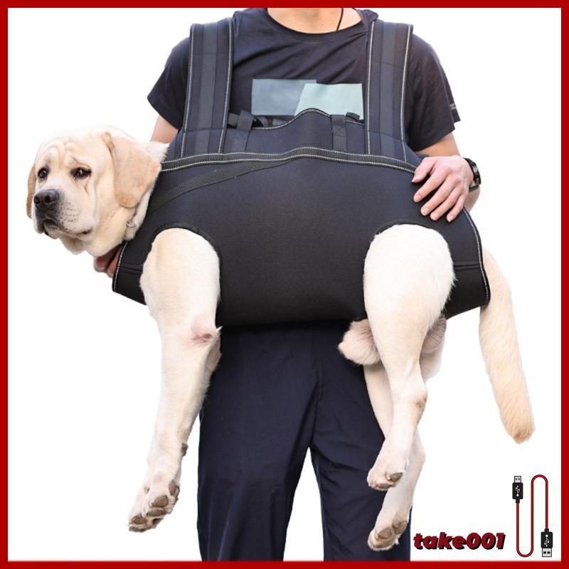 TAKE Grooming Lift Harness Médio Dog Slings Dispositivo Viagem Para Suporte Pernas Animais Estimação Defici