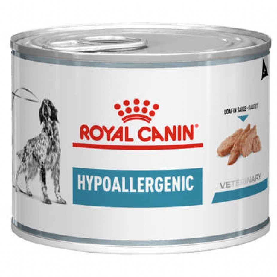 Ração Royal Canin Veterinary Lata Hypoallergenic para Cães - 200g