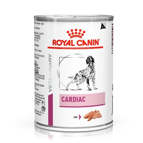 Ração Royal Canin Canine Veterinary Diet Cardiac Wet para Cães Lata- 410 g