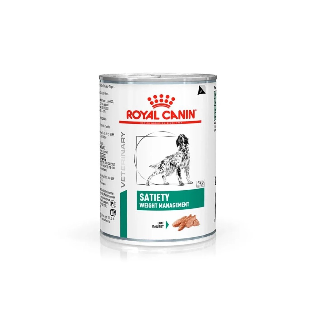 Ração Royal Canin Veterinary Lata Satiety  410g