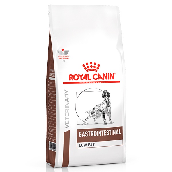 Ração Royal Canin Veterinary Nutrition Gastro Intestinal Low Fat para Cães Adultos - 10,1Kg