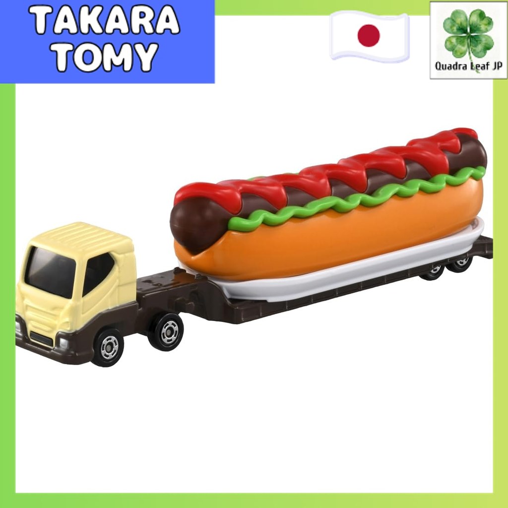 TAKARA TOMY Tomica Long Type No.146 Hot Dog Car Mini Car Brinquedo