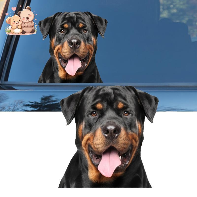Rottweiler Dog Car Sticker Autoadesivo Resistente A Arranhões À Prova D'água