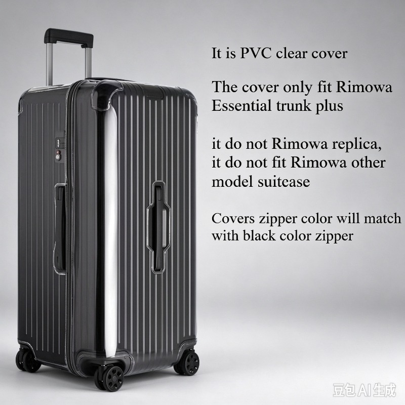 Adequado Para Rimowa Essential Trunk Plus Mala Capas Transparentes Grosso 0.6 Mm PVC Capa Transparente 33 Polegadas Esto