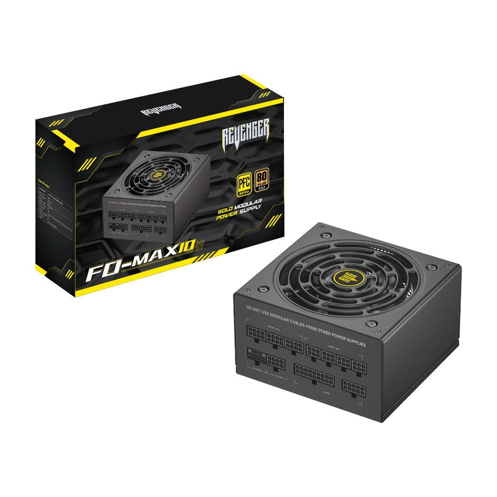 Fonte De Alimentação Gamer Atx 1000w Pfc Ativo Power Supply