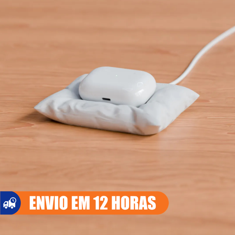 Base De Carregamento Dock Suporte Airpods Apple Almofadinha