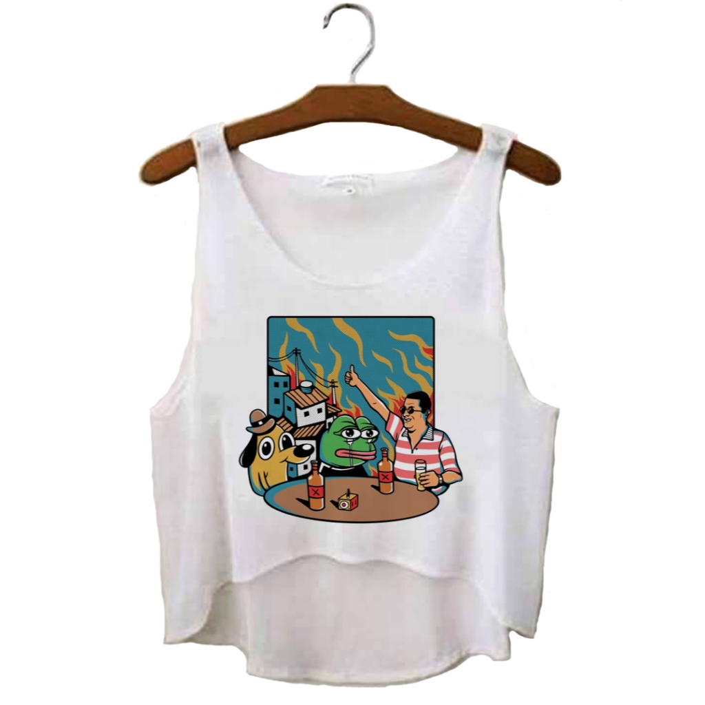 Cropped This Represents Brazil more than Soccer and Samba || Regata Tshirt Tumblr Aesthetic Pinterest