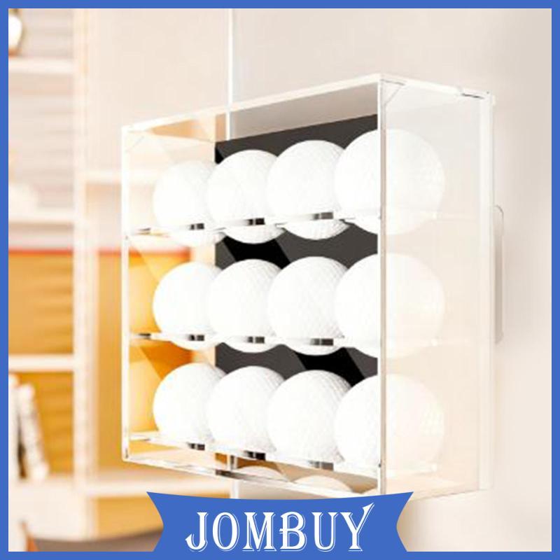 [Jombuy] Suporte De Exibição De Bola De Golfe , Para 12 Bolas , Opção De Armazenamento Colecionáveis , Prateleira De Arm