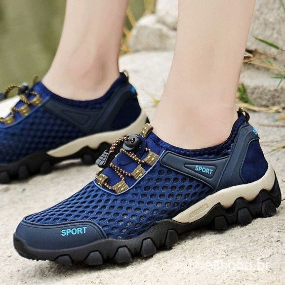 Men Women Quick-Drying Water Aqua Shoes For Upstream Non-Slip Beach Sandals For Outdoor Sports FNJ5