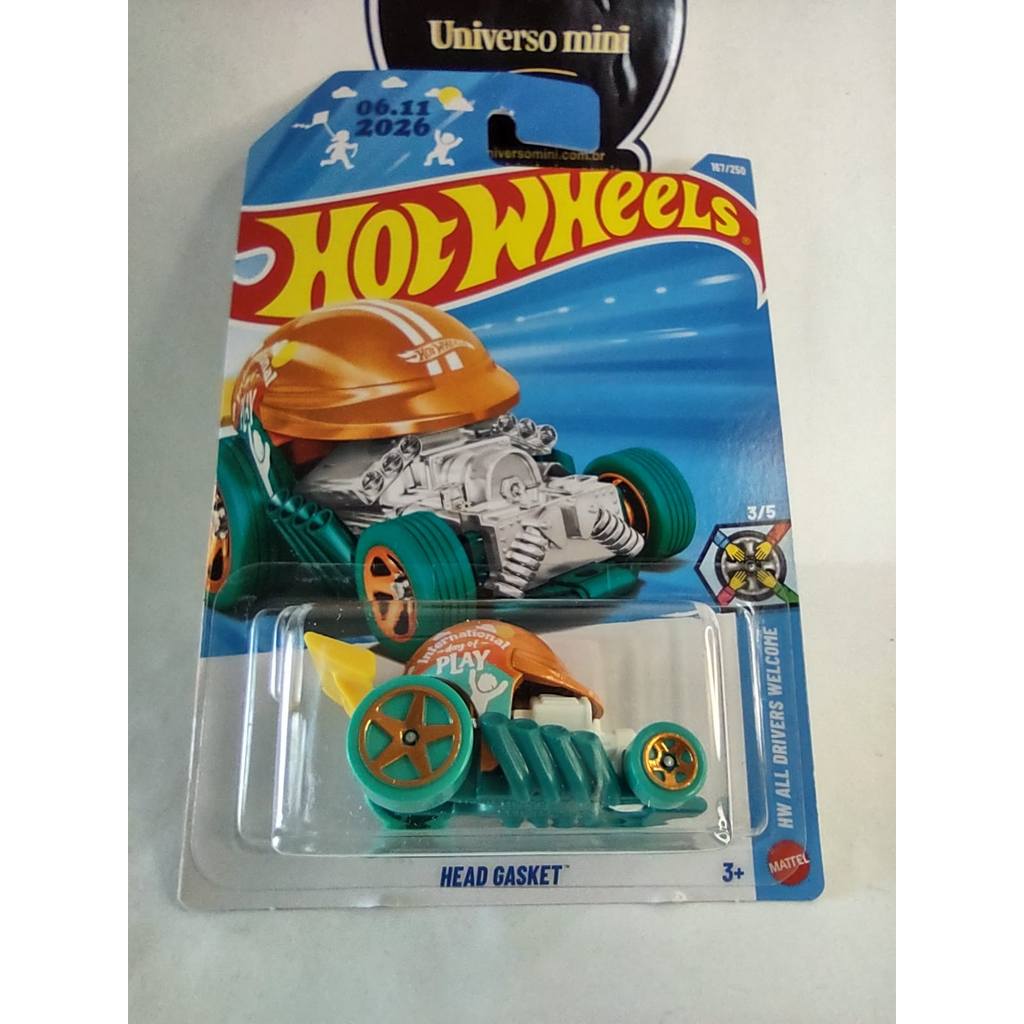 HOT WHEELS HEAD GASKET 1:64 MATTEL