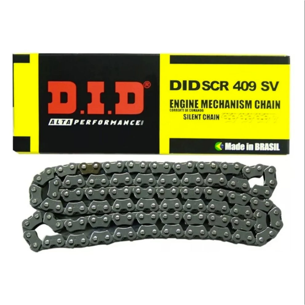Corrente Comando Original DID 126LE Honda CBX 250 Twister e Tornado Substituição