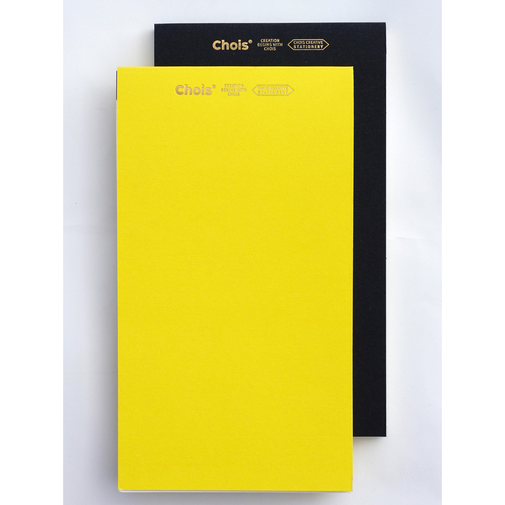 Chois Long Strip Tipo Papel Livre de Ácido Tear-Off Notepad Lista de tarefas sem adesivos Xadrez em branco