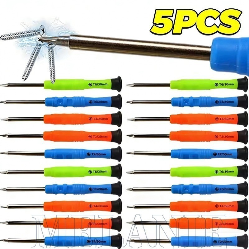 5 Unidades/Conjunto Chaves De Fenda Torx Star Head-Acessórios De Hardware-Ferramentas De Reparo Manual DIY-Para Telefone