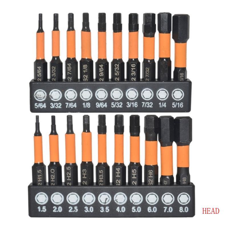 Conjunto De Bits De Chave De Fenda De Cabeça Sextavada Interna Eficiente Head Para Várias Tarefas De Montagem De Reparo
