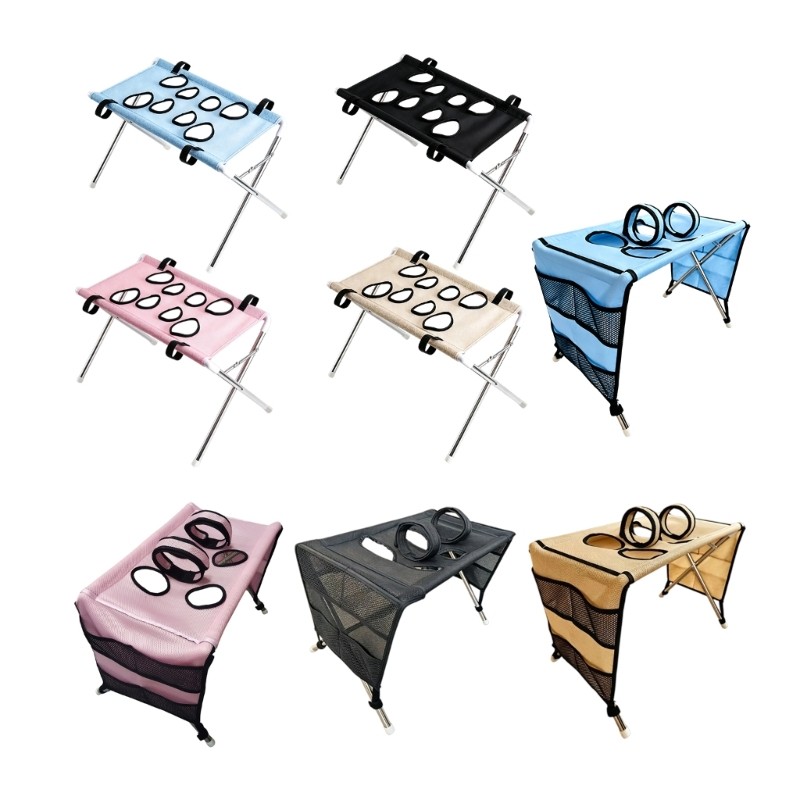 Pet Bathing Hammock Bed For Dog 8 Hole Grooming Harness for Indoor Nail Care