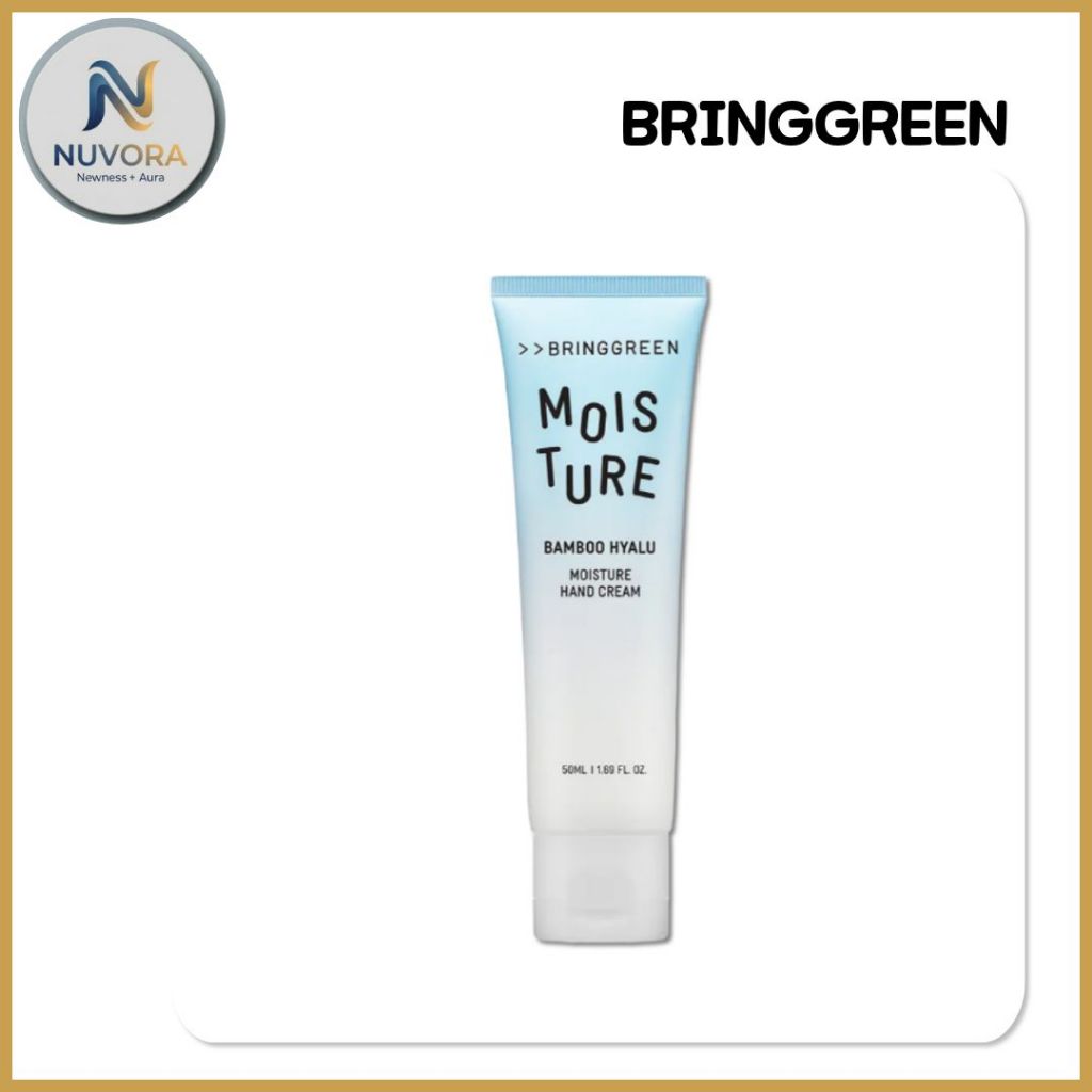 BRINGGREEN Moisture Hand Cream 50ml Bamboo Hyalu , Diretamente Da Coreia