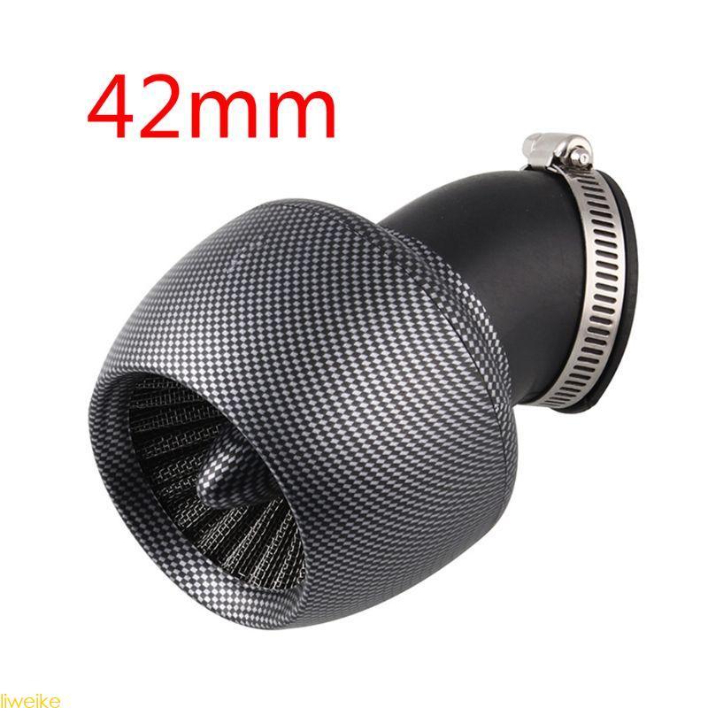 liweike 42mm Filtro Ar Para Motocicleta Motocross Scooter Cleaner 150cc-250cc