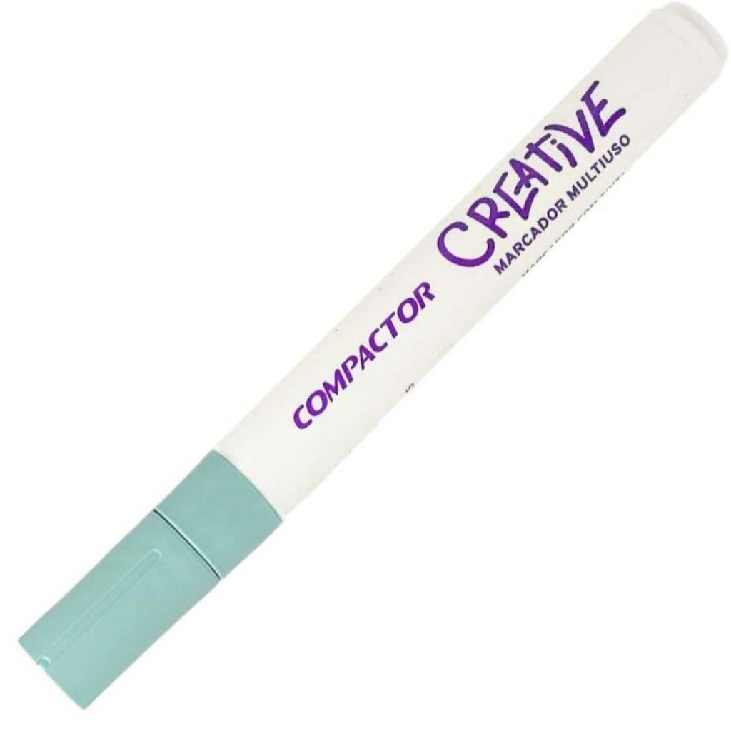 Marcador multiuso creative 4mm menta compactor 2897105