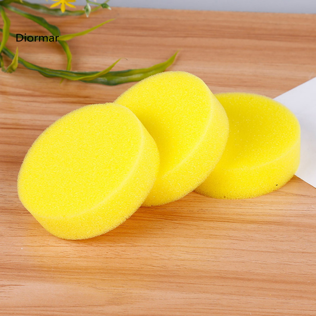 Waxing Sponge Set Car Applicator 10pcs Pads Scratch-free Round Applicators for Automotive Polishing Detailing Durable Be
