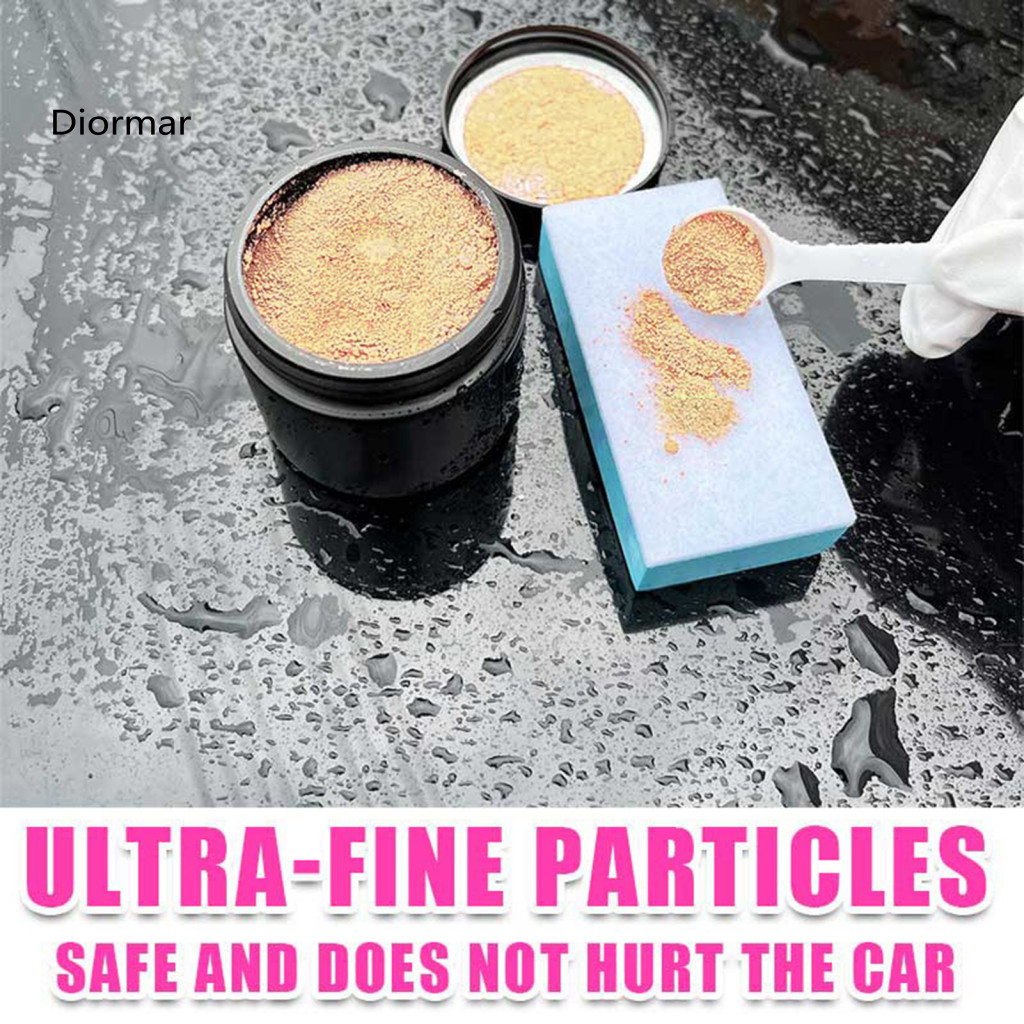 Stain Remover Car Glass Polishing Powder – Easy-to-use Windshield Cleaner Oil Film Scratch Repair for Automotive Effec