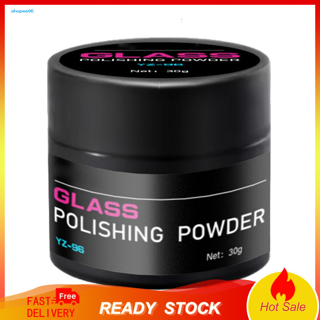 Auto Glass Cleaner Car Polishing Powder Easy-to-use Windshield Oil Film Remover Scratch Repair for Automotive Suitable f