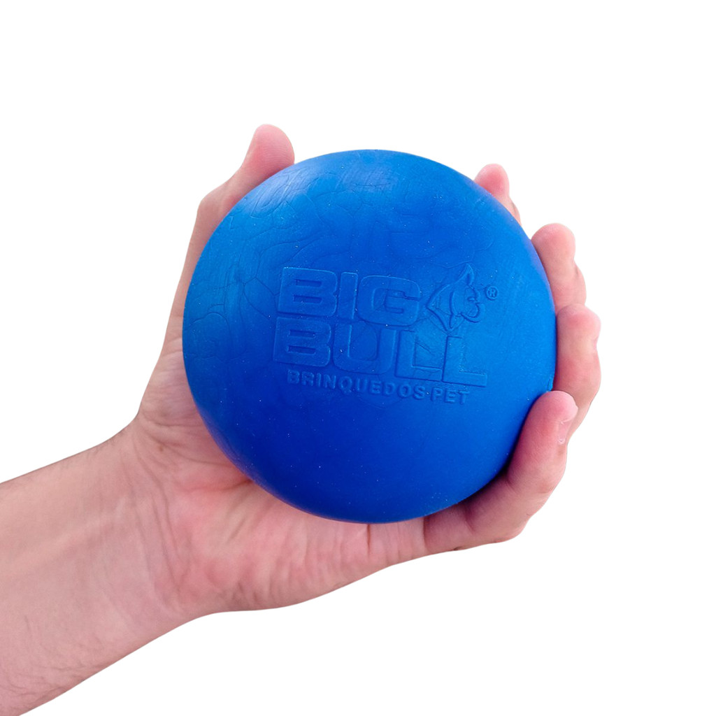 Bola Big Bull Pitbull Brinquedo Anti-stres p/ Cães Grandes 100mm