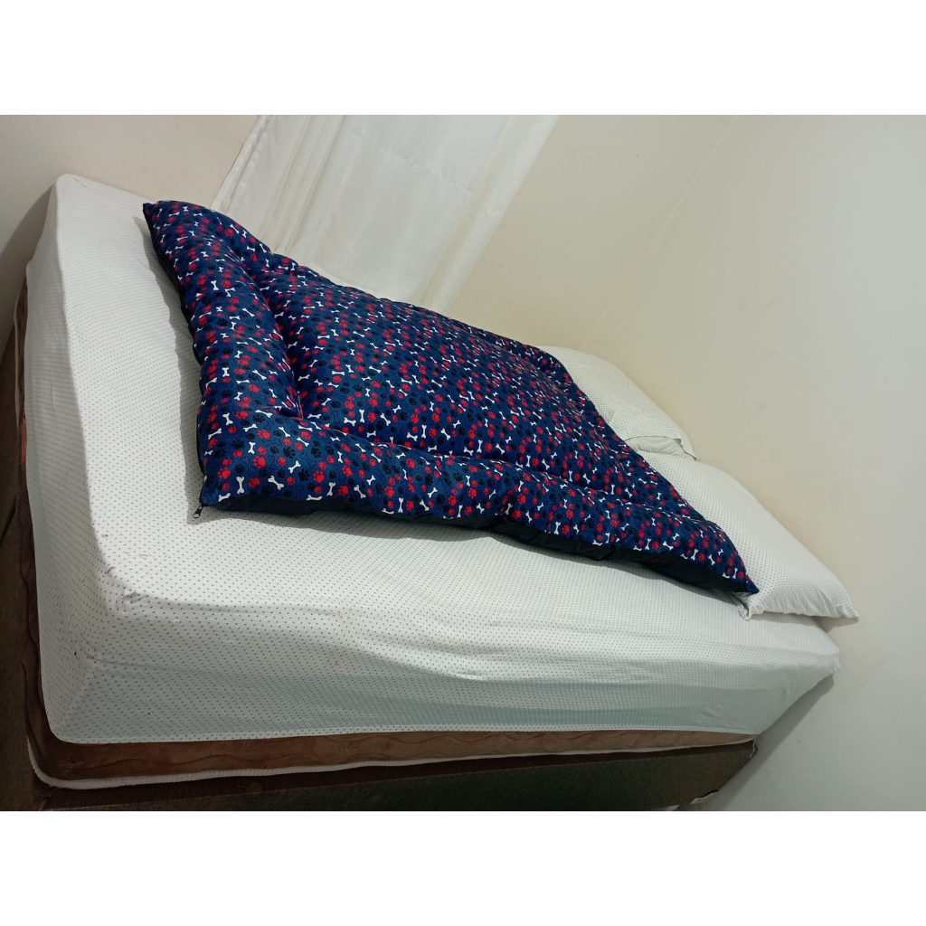 Colchonete Cama Big Colosso 150x120cm Impermeável com zíper